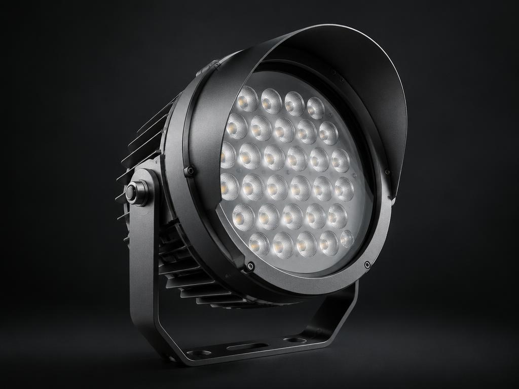 Superlighting ETL RGBW square washer/flood — illustrative supplier example